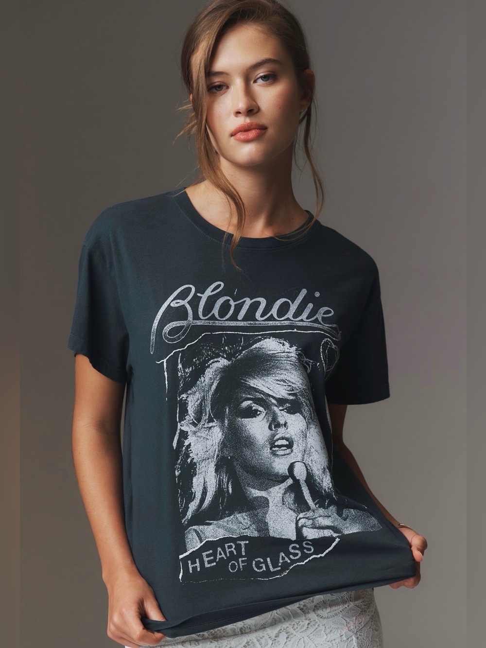 Anthropologie Letluv Blondie Graphic Tee - Size M